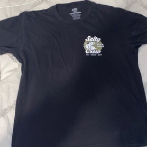 Black Salty Crew Crewneck T-Shirt